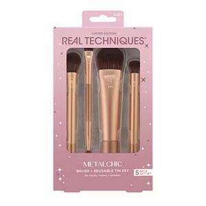 Real Techniques 5Pc set Rose Gold Brush Collection
